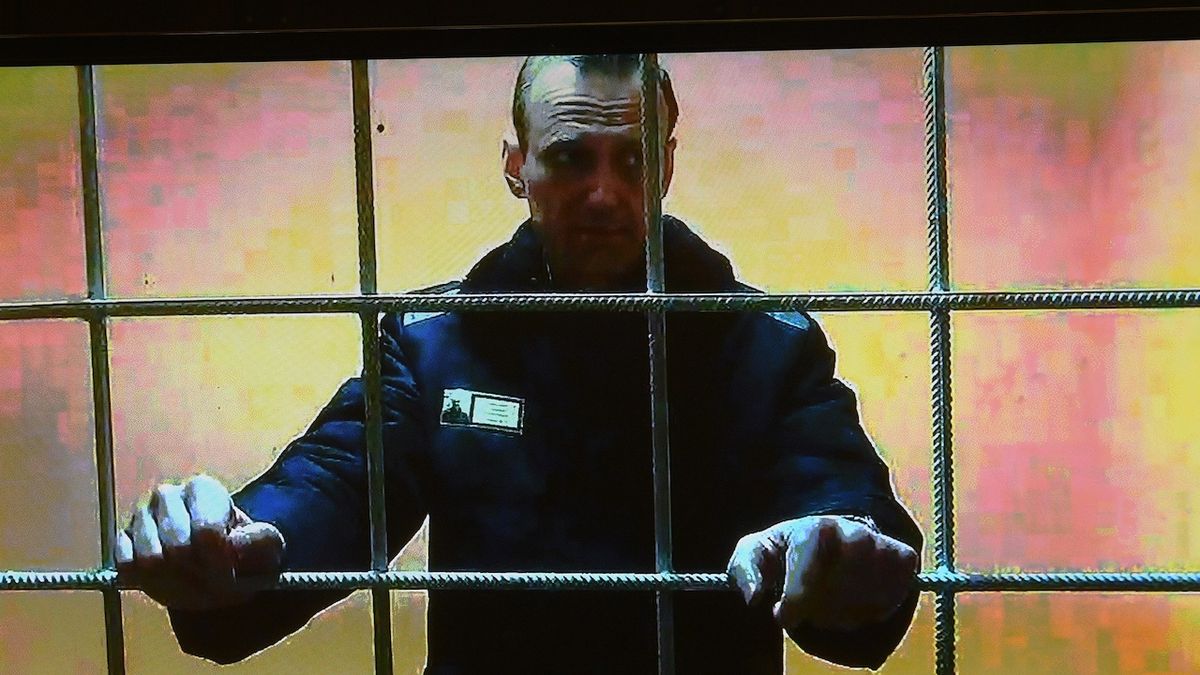 Navalnyj u soudu: Nebojím se vás. Ani toho starého chlapa v bunkru